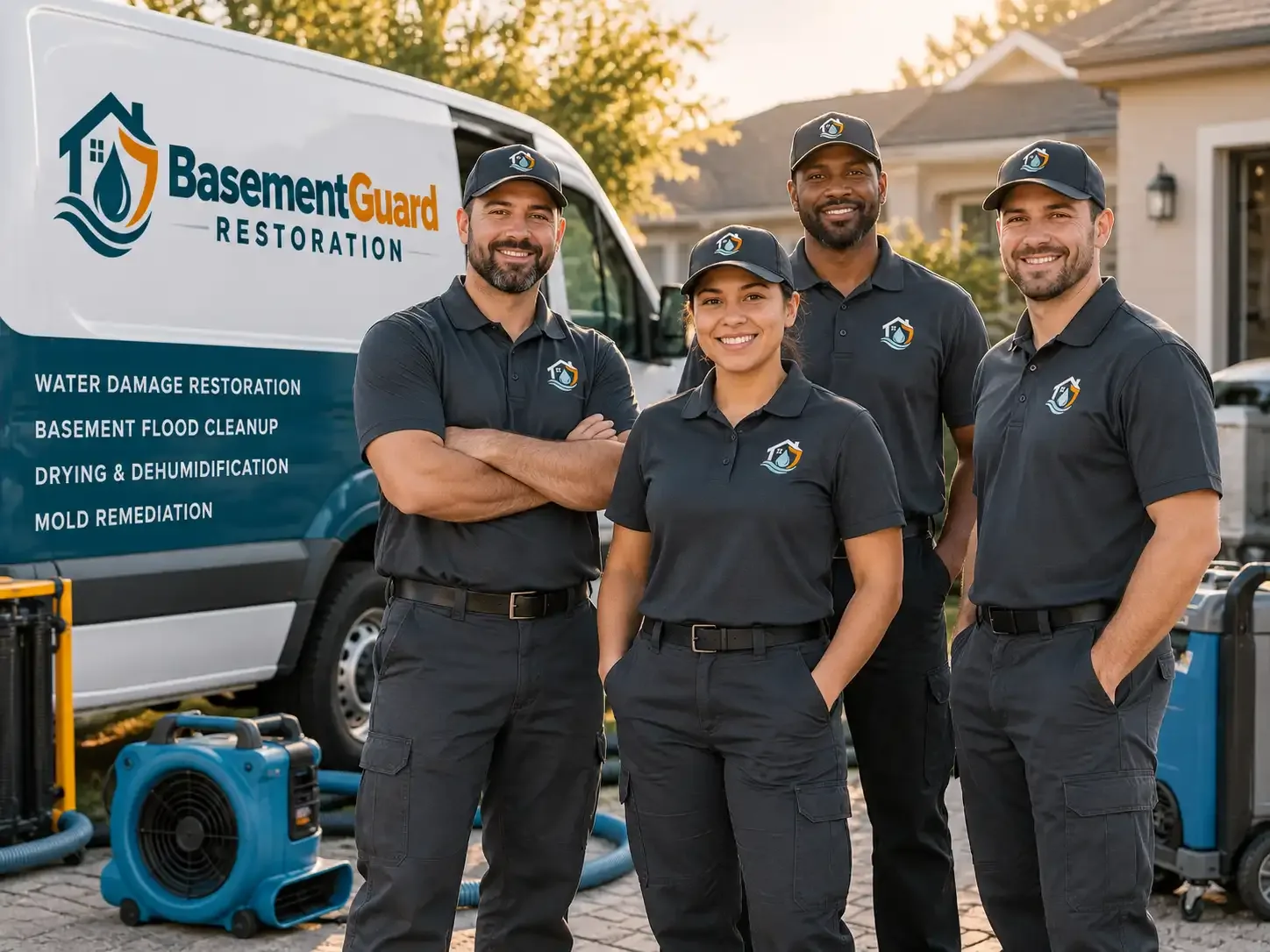 Basement Water Damage Restoration company in White Cottage, OH